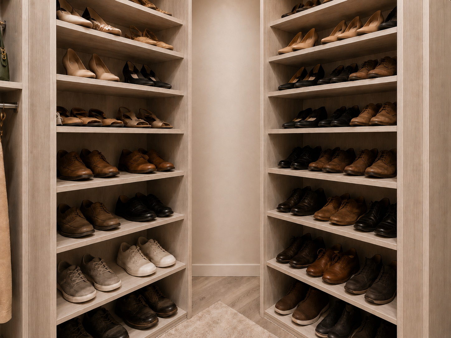 Shoe & Accessory Storage
