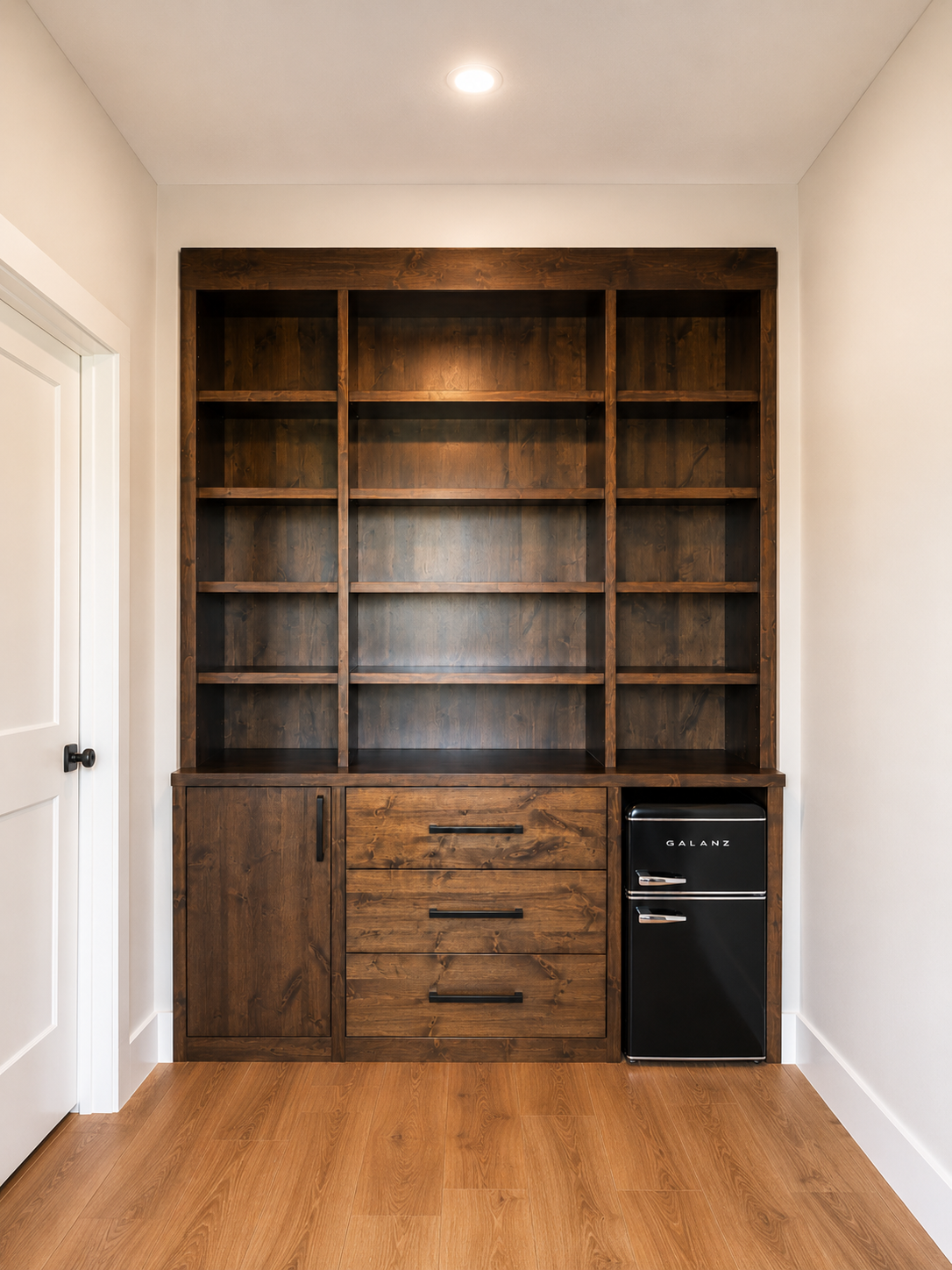 Built-In Office Wall