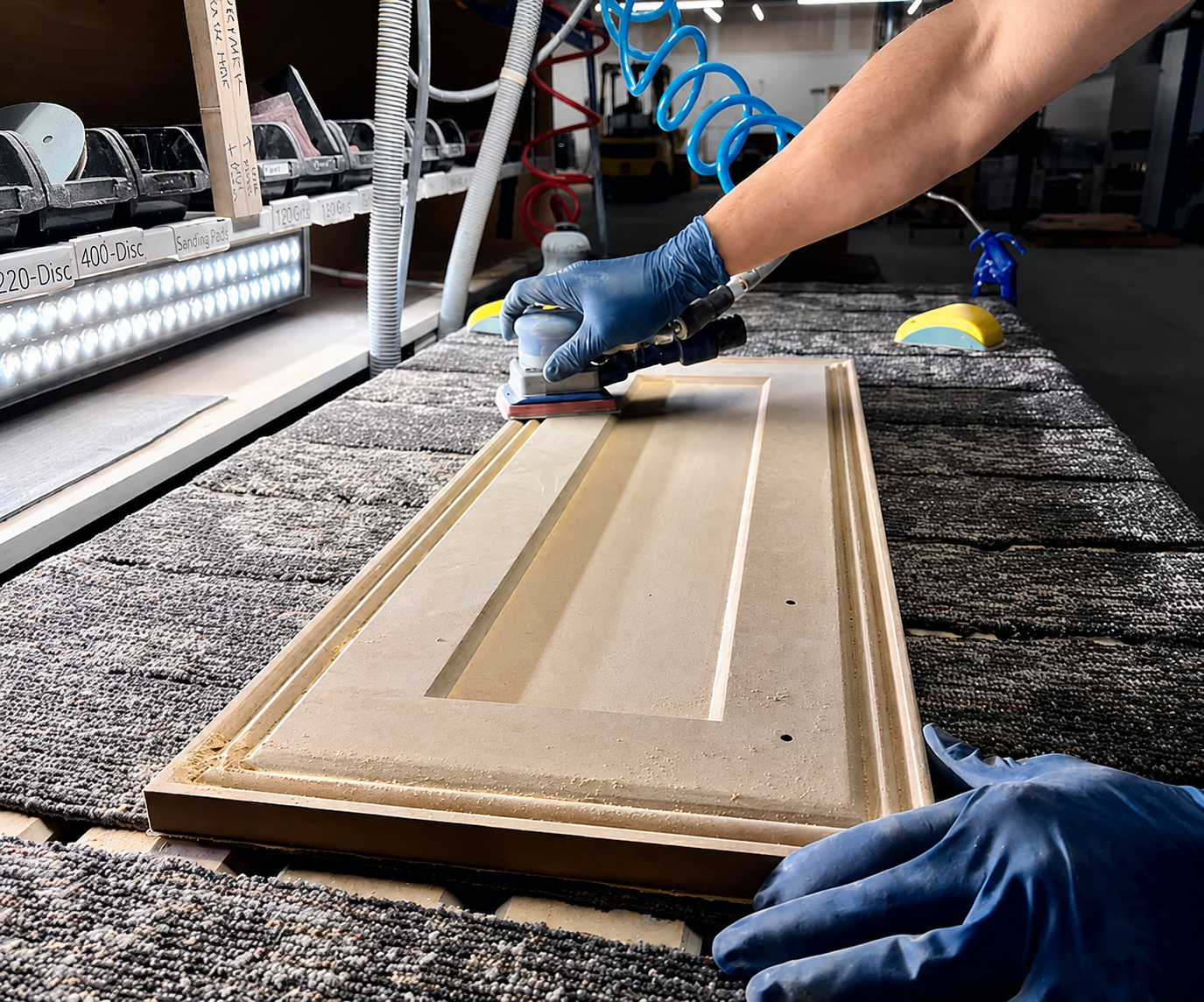 3. Sanding