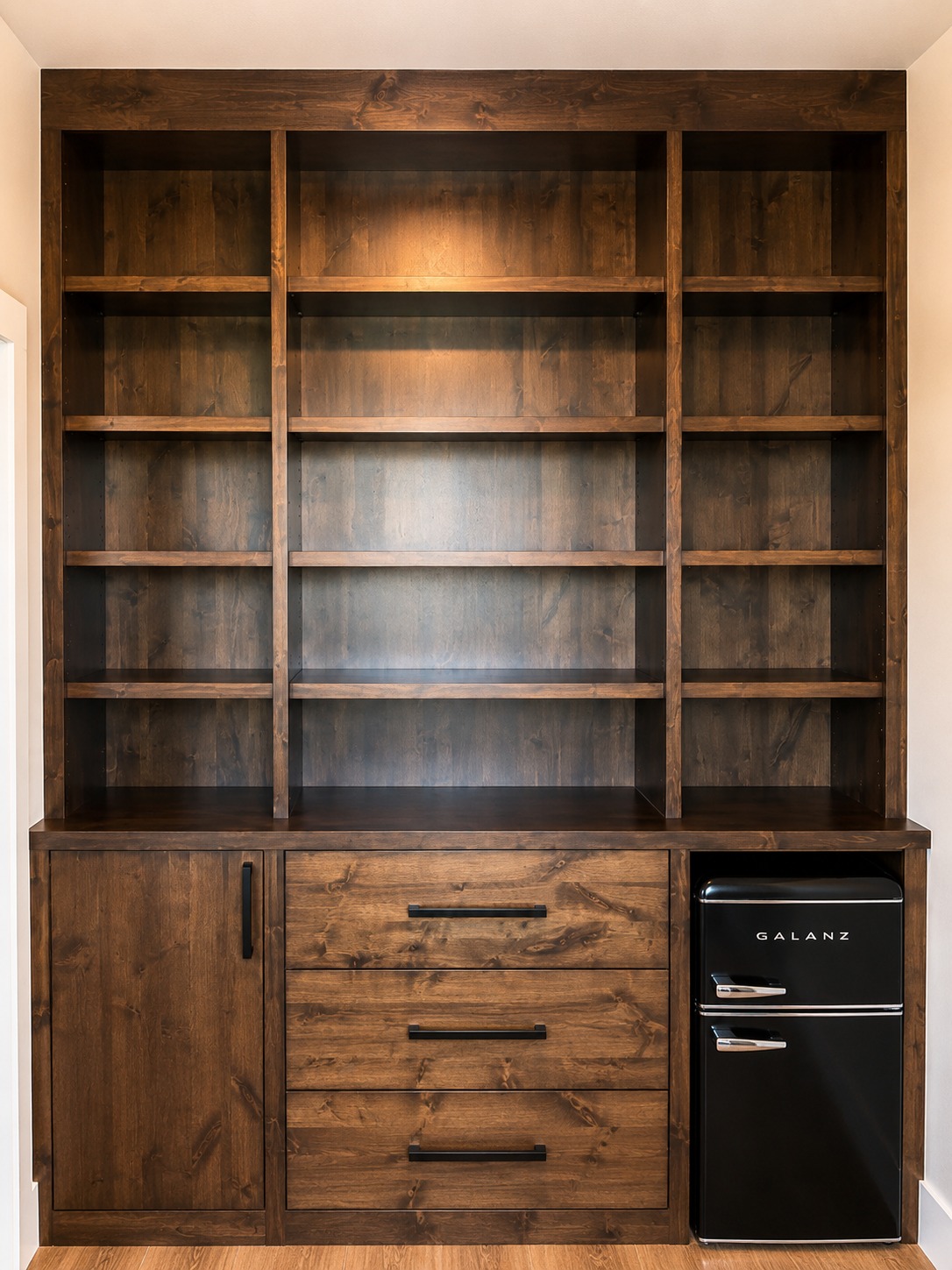 Built-In Office Wall detail 1