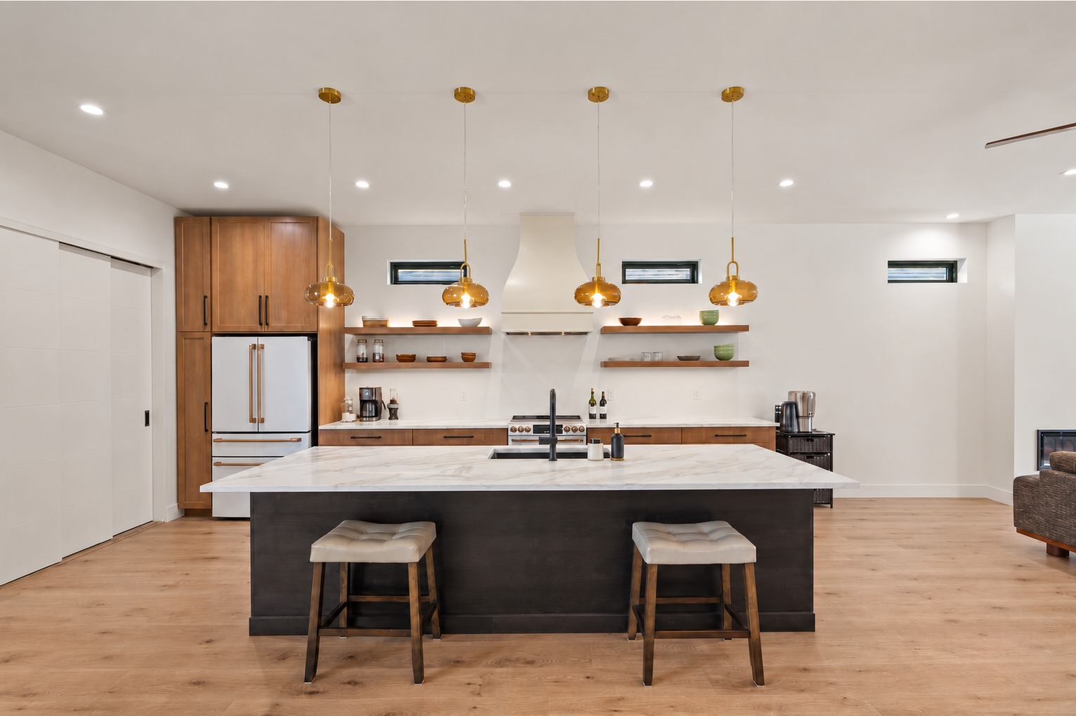 Alder & Marble Galley Kitchen